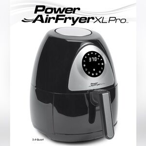 Power AirFryer XL Pro Black Air Fryer